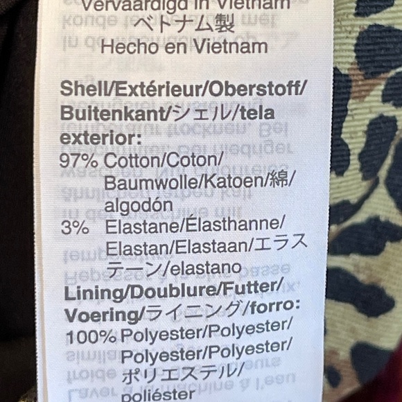 JC | No2 Reimagined Leopard Print Animal Pattern Cotton Versatile Pencil Skirt - Picture 8 of 10